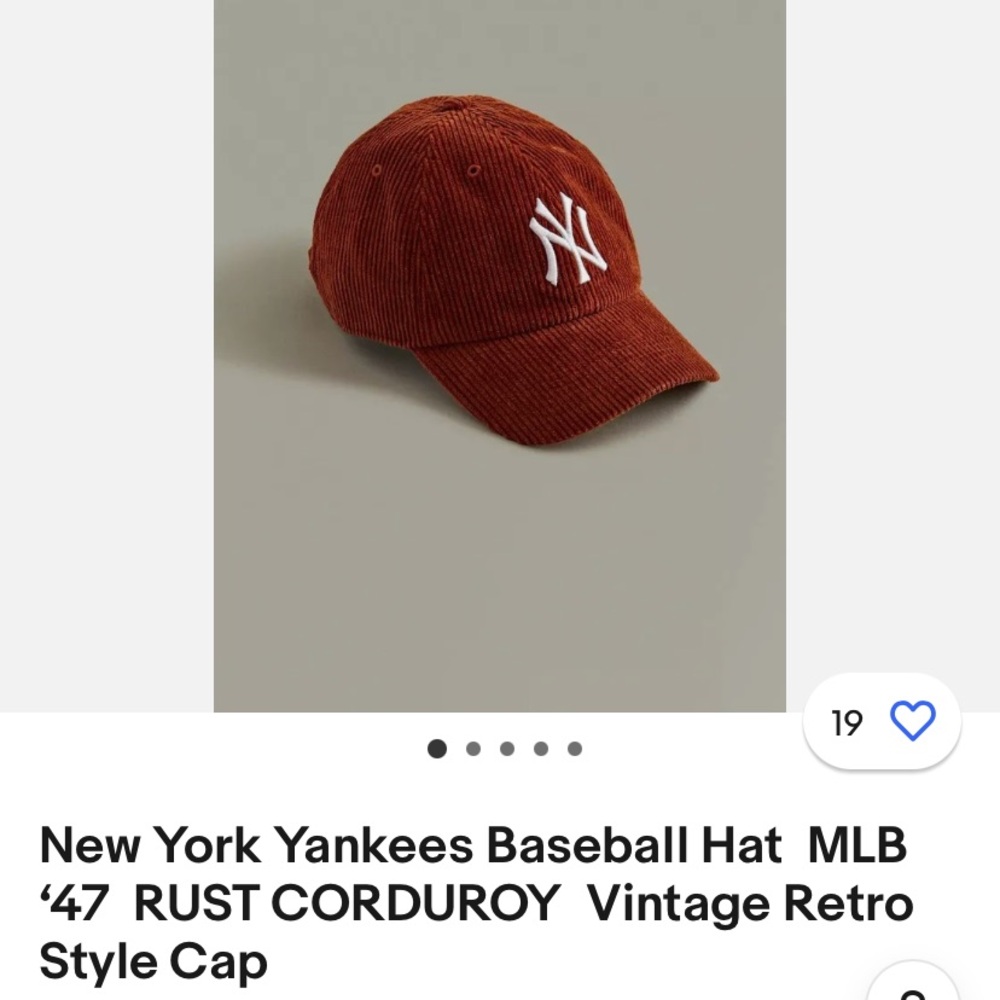 New York Yankee Coudory Vintage hat
